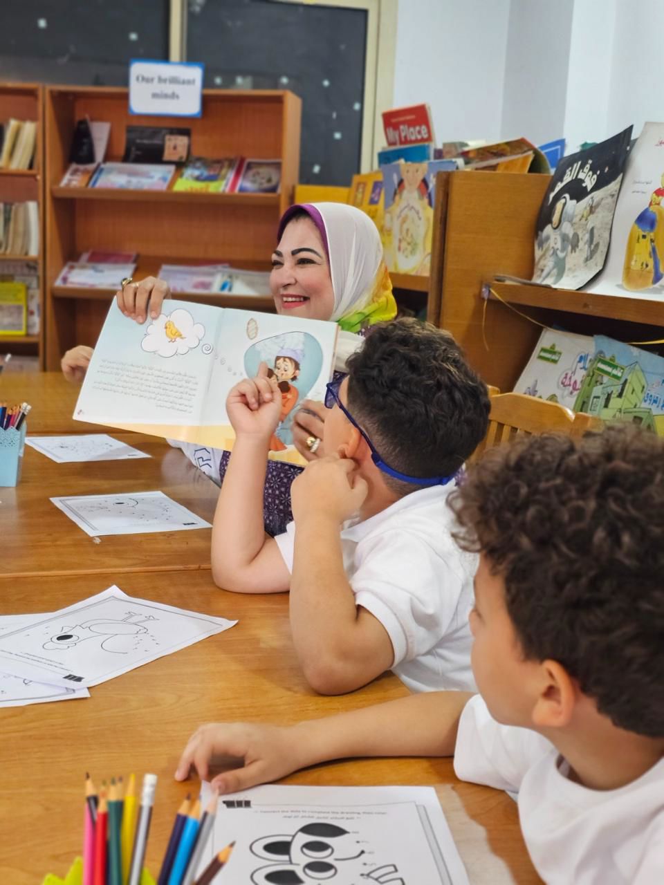 يوم الحكايات والمرح بمدرسة كويست انترناشيونال 16